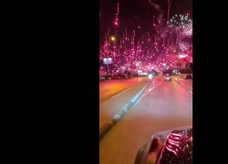 Napoli, scudetto vinto e festa grande. Pioggia di fuochi d'artificio incanta l'atmosfera - VIDEO