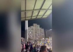 Bosnia-Italia, balconi su stadio a Zenica in affitto a 500&euro; per guardare la finale playoff per i mondiali di calcio 2026 - VIDEO