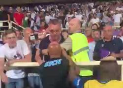 Spalletti litiga con un tifoso della Fiorentina che gli tira uno schiaffo: VIDEO