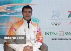 Roberto Bolle: "&Egrave; stato entusiasmante portare la Torcia davanti alla Scala; ho percepito lo spirito olimpico che invade Milano e il mondo"