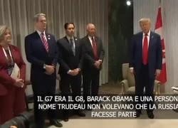 G7, Trump: "Errore cacciare la Russia dal G8, colpa di Obama e Trudeau, non ci sarebbe stata guerra Israele-Iran" - VIDEO