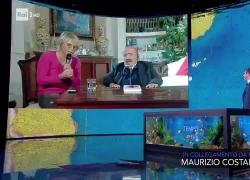 Che Tempo Che Fa, Maurizio Costanzo e Maria De Filippi: il "segreto del gelato" - VIDEO