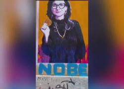 Murales di Francesca Albanese a Roma con la scritta Nobel, street artist Greb: “Ha denunciato violenze e occupazioni” - VIDEO
