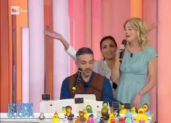 Flavia Vento stonatissima a "La volta buona" su Rai 1, Dondoni si mette una mano in fronte e scoppia a ridere - VIDEO