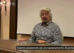 Grillo parla cinese con l'AI e tesse le lodi di Pechino: " Repubblica Popolare cuore del futuro" - VIDEO