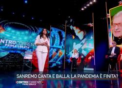 Sgarbi senza freni a Controcorrente: "Il green pass è una m**da totale"