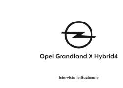 Opel Grandland X Hybrid4 al vertice della famiglia dei SUV Opel