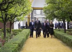 Re Filippo VI di Spagna ha inaugurato a Siviglia la mostra sulla vita della celebre duchessa d&rsquo;Alba Cayetana Fitz-James Stuart