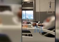 Napoli, anziani legati in ospedale al proprio letto con pezzi di lenzuolo e sedati nel reparto di Neurologia dell’ospedale San Paolo di Fuorigrotta - VIDEO