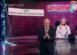 Fratelli di Crozza, monologo sulla comunicazione politica moderna tra una sinistra tradizionale e una moderna Giorgia Meloni