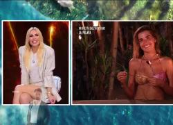Isola dei Famosi, caduta Ilary Blasi in diretta: video