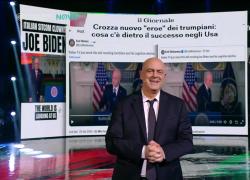 Fratelli di Crozza, monologo: "L'ironia di Crozza dopo le milioni di visualizzazioni che la sua imitazione di Biden ha ottenuto all'estero"