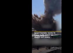Gaza, Idf bombarda la "zona sicura" di al-Mawasi, le tende del campo profughi colpite da missili israeliani, 16 vittime- VIDEO