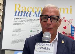 Antonacci (Fondazione Ronald McDonald): "L'aiuto dei visitatori della mostra è quello di supportarci nelle nostre iniziative; obiettivo della Fondazione accogliere sempre più famiglie"