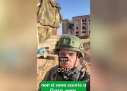 Gaza, soldato Idf choc: "Perchè non ci sono più scuole? Ops le abbiamo bombardate; peccato, niente più ingegneri del futuro" - VIDEO