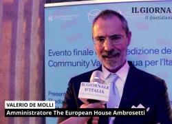 De Molli (The European House - Ambrosetti): "Filiera idrica rappresenta il 19% del PIL, quasi €400 mld: merita più attenzione"