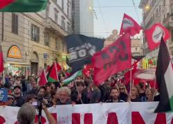 Roma, corteo pro-Pal da piazzale Flaminio alla Farnesina, protesta contro Israele: "Nessuno lo condanna, solo complicità e silenzi, fermare genocidio" - VIDEO
