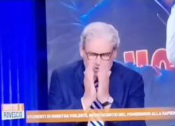 Del Debbio bestemmia in diretta? "Boldrini, ma cosa ca*zo c'entra Azione Universitaria coi fascisti, Dio c*ne" - VIDEO