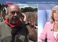 25 aprile, vignettista Vauro attaccato in diretta tv: "Ma cosa dice?". VIDEO