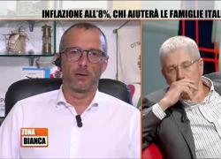 Zona Bianca, Mario Giordano ride in faccia a Ricci, ira del sindaco: video
