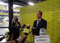 Poste Italiane, Hub di Landriano. Del Fante a Il Giornale d'Italia: "Luogo nevralgico per l'economia del Paese"