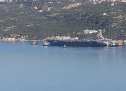 Portaerei Gerald Ford, incendio a bordo, distrutti 600 letti, ipotesi sabotaggio da parte dei marinai, nave verso Creta - VIDEO
