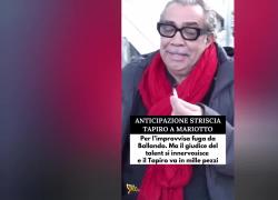 Tapiro d'oro a Mariotto in pezzi, il giudice di Ballando a Staffelli: "Te lo do in testa, la sigaretta finisce in un posto, chiudi la bocca" - VIDEO