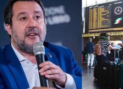 Salvini: “Treni fermi per un chiodo piantato su un cavo, errore di una ditta privata”, opposizioni: "Dimissioni" - VIDEO