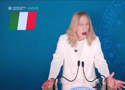Fratelli di Crozza, Meloni:"Un escamotage per evitare l'incontro con Trump dopo le sue ultime dichiarazioni: gli mando Salvini!" 