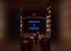 Gaza, Teatro alla Scala lancia messaggio contro genocidio: "Cessate il fuoco, e vo gridando pace! E vo gridando amor" - VIDEO