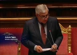 Tajani tira dritto e insiste sul non riconoscimento dello Stato di Palestina: “Ad oggi non esiste, assolutamente inutile riconoscerlo” – VIDEO