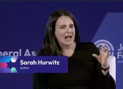 Usa, sionista Sarah Hurwitz choc sul genocidio a Gaza: “Guardare filmati della Striscia sui social provoca antisemitismo” – VIDEO