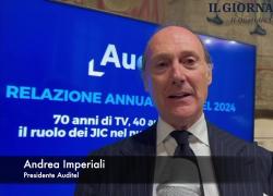 Imperiali (Auditel): "Grande capacità della tv italiana di adattarsi a nuovi modelli di consumo; nel '23 audience +1,4%"