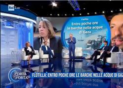 Bruno Vespa contro portavoce Flotilla Tony La Piccirella: "Non ve ne fotte niente di portare aiuti a Gaza, dateli a Pizzaballa" - VIDEO