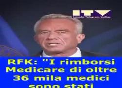 Vaccini, Kennedy Jr. denuncia corruzione tra medici e Big Pharma: "Rimborsi di 36mila dottori modificati in base ai tassi di vaccinazione infantile" - VIDEO