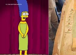 Egitto, trovato sarcofago di 3500 anni fa con un'immagine simile a Marge Simpson, a Minya: pelle gialla e capelli blu - VIDEO