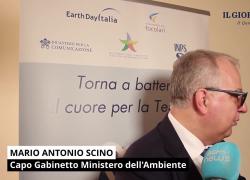 Mario Antonio Scino (Capo Gabinetto Ministero dell'Ambiente): "Earthda lanci messaggio con cui clima ed energia diventino elementi di pace"
