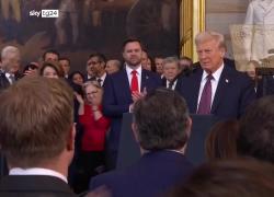 Trump, il DISCORSO INTEGRALE di insediamento: 2 sessi, maschio e femmina, libertà e no censura, ripristinare diritti per i ‘no-vaccino covid’, Golfo del Messico diventa d’America, bandiera USA su Marte, stop a Green Deal – VIDEO