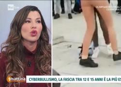 Uno Mattina, gaffe di Claudia Conte: "Quello che emerge per quanto riguarda le gang bang... Le baby gang, i maranza" - VIDEO