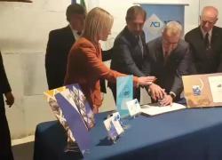 Automobile Club d&rsquo;Italia, la Russa, Del Sette, Tombolato, annullo filatelico del francobollo celebrativo