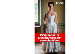Cultura woke, "evoluzione dell'intimo femminile nella storia", ma dal 2020 la modella è trans, di colore e obesa - VIDEO