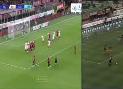 Milan Cagliari, il primo gol di Tonali in maglia rossonera è uguale al primo di Pirlo con la stessa maglia: IL VIDEO 