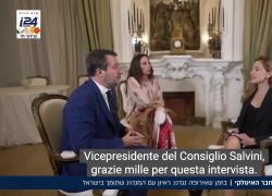 Salvini alla tv israeliana nega il genocidio a Gaza e attacca: "Parola utilizzata da antisemiti, Israele ha il diritto di difendersi" - VIDEO