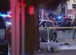 Los Angeles, auto su folla a Santa Monica Boulevard davanti a locale musicale: oltre 30 feriti, 5 gravissimi - VIDEO