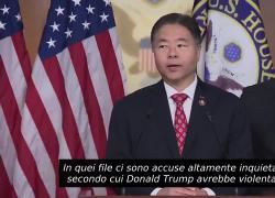 Epstein Files, dem Ted Lieu: &ldquo;In documenti DoJ filmati di Trump nei quali avrebbe violentato e minacciato di uccidere bambine&rdquo; - VIDEO