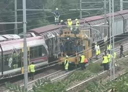 Scontro tra treni a Trento, carri merci si staccano e provocano collisione con convoglio regionale, 3 feriti, linea del Brennero bloccata - VIDEO