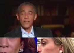 Kamala Harris "ha usato orecchini auricolari durante il dibattito con Trump per farsi suggerire le risposte", quando Obama diceva: "Sarebbe comodo averli" - VIDEO