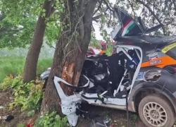 Rally di Polonia, morto Matteo Doretto dopo incidente contro un albero, il 21enne campione italiano guidava una Peugeot 208 - VIDEO