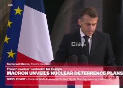 Iran, Macron Napoleon ordina aumento armi nucleari da attuali 290: "Deterrenza avanzata per essere liberi e temuti" - VIDEO
