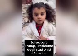 Gaza, una bambina a Trump: "Se ti chiedessi di lasciare la tua casa e vivere in Egitto o in Cina, accetteresti? Di che libertà parli?" - VIDEO  straziante